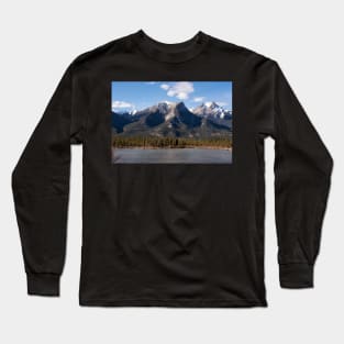 Mountains Deep in Thought Long Sleeve T-Shirt